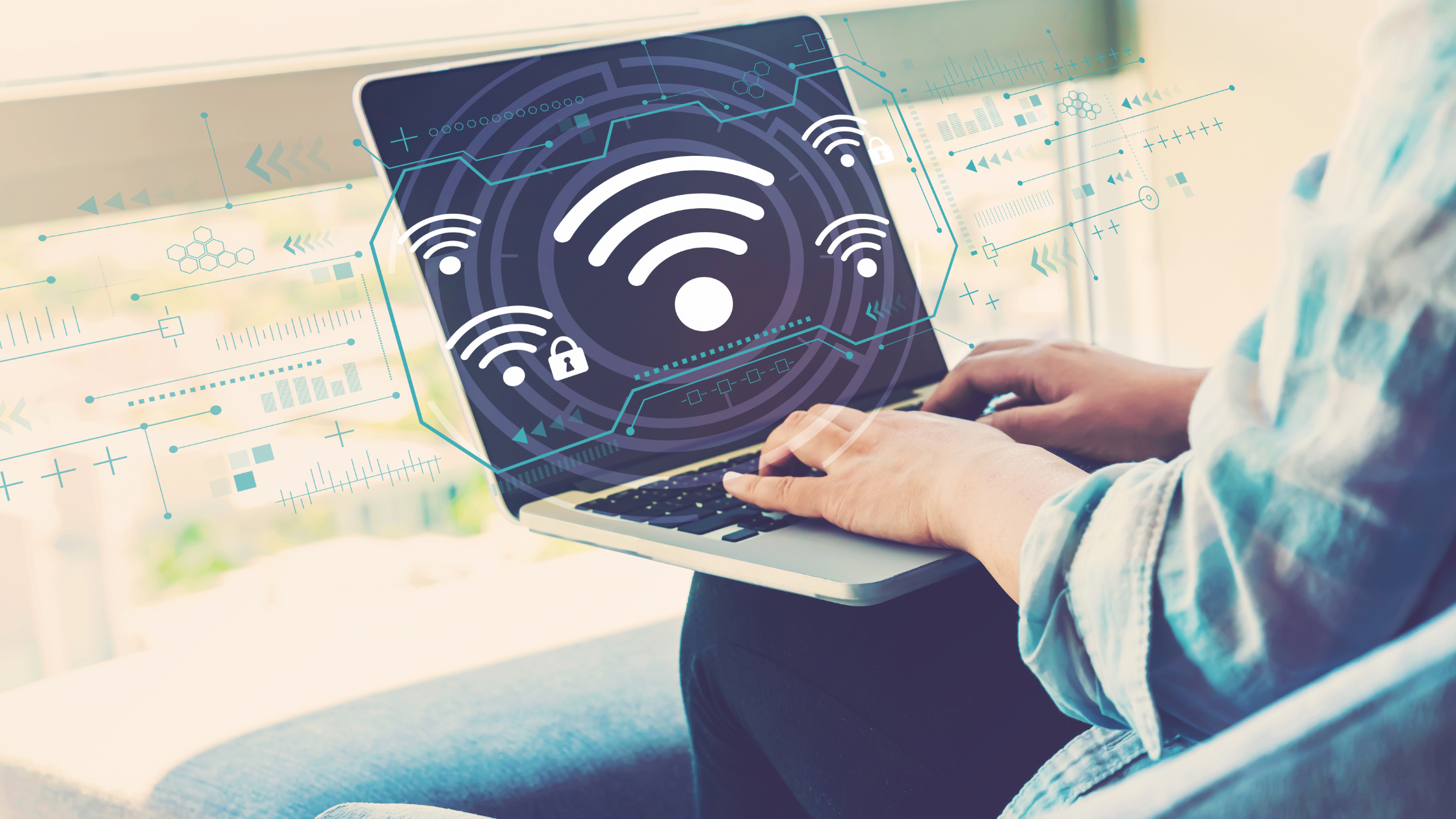 Avoid public wi-fi for remote access
